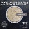 image5 oz Resealable Pouch  Authentic Italian Black Truffle Salt by San Francisco Salt CompanyItalian Black Truffle with Organic Rosemary