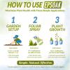 imageEpsoak Epsom Salt  18 lb Resealable Bulk Bag Agricultural Grade Epsom Salt for Gardening and Lawn Care
