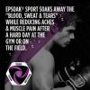 imageEpsoak Sport Epsom Salt for Athletes  Soothing  Qty 8 8 oz Pouches