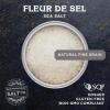 imageItalian Black Truffle Sea Salt  8 oz Chefs Jar by San Francisco Salt CompanyFleur de Sel Sea Salt