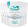 imageEpsoak Epsom Salt 12 lbs USP Magnesium Sulfate Qty 6 x 2 lb Bags