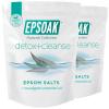 imageEpsoak Epsom Salt 2 lbs  Detox  Cleanse Bath Salts32 Ounce Pack of 2