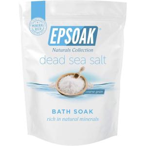 imageEpsoak Dead Sea Salt  2 lb Bag Fine GrainCoarse