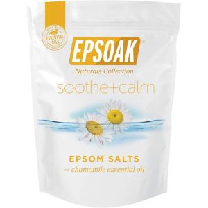 imageEpsoak Epsom Salt 2 lb Magnesium Sulfate USP Qty 1 x 2lb Bags Resealable Epsom Salt Bulk Bags Unscented Made in The USA CrueltyFree CertifiedSoothe  Calm