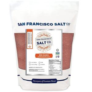 imageGourmet Alaea Hawaiian Sea Salt 2 lbs Fine Grain  San Francisco Salt CompanyFine Grain