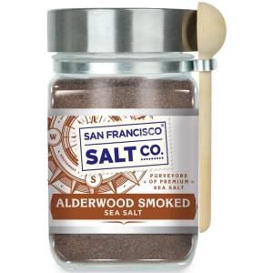 imageItalian Black Truffle Sea Salt  8 oz Chefs Jar by San Francisco Salt CompanyAlderwood Smoked Salt