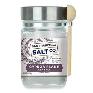 imageItalian Black Truffle Sea Salt  8 oz Chefs Jar by San Francisco Salt CompanyCyprus Flake Sea Salt