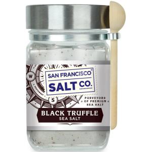 imageItalian Black Truffle Sea Salt  8 oz Chefs Jar by San Francisco Salt CompanyTruffle