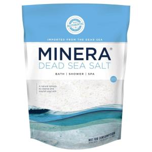 imageMinera Coarse Grain Dead Sea Salt for Bath ampamp Soaking  5 lbs FastDissolving 100 Pure ampamp Natural Unscented SkinNourishing Sea Salt