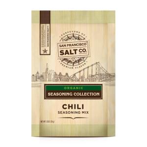 imageOrganic Chili Recipe Mix 1 oz Pouch  Organic Seasoning Collection by San Francisco Salt Company1 Ounce Pack of 1