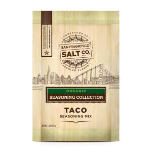 imageOrganic Taco Seasoning Mix 1 oz Pouch  Organic Seasoning Collection by San Francisco Salt Company1 Ounce Pack of 1