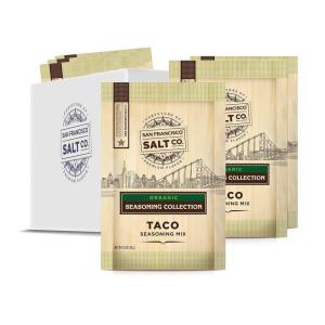 imageOrganic Taco Seasoning Mix 1 oz Pouch  Organic Seasoning Collection by San Francisco Salt Company1 Ounce Pack of 6