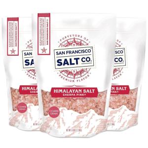imageSherpa Pink Himalayan Salt  15 lbs 3 x 5 Pound Bags Coarse Grain80 Ounce Pack of 3