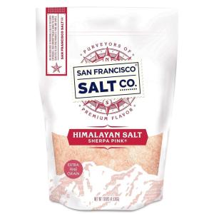 imageSherpa Pink Himalayan Salt  ExtraFine Grain 1 lb  AllNatural GlutenFree No Additives  Perfect for Everyday Cooking ampamp Recipes160 Ounce Pack of 1