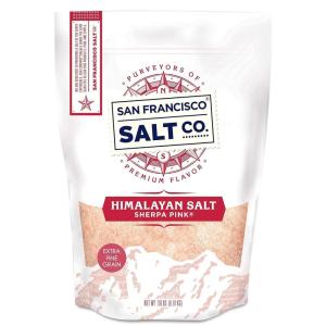 imageSherpa Pink Himalayan Salt  ExtraFine Grain 1 lb  AllNatural GlutenFree No Additives  Perfect for Everyday Cooking ampamp Recipes304 Ounce Pack of 1