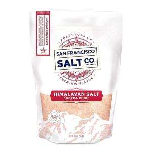 imageSherpa Pink Himalayan Salt  ExtraFine Grain 1 lb  AllNatural GlutenFree No Additives  Perfect for Everyday Cooking ampamp Recipes32 Ounce Pack of 1