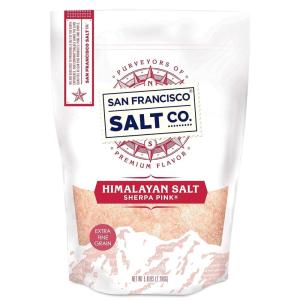 imageSherpa Pink Himalayan Salt  ExtraFine Grain 1 lb  AllNatural GlutenFree No Additives  Perfect for Everyday Cooking ampamp Recipes80 Ounce Pack of 1