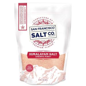 imageSherpa Pink Himalayan Salt  Fine Grain 10 lbs Bulk Bag  AllNatural GlutenFree No Additives  Perfect for Everyday Cooking ampamp Recipes32 Ounce Pack of 1