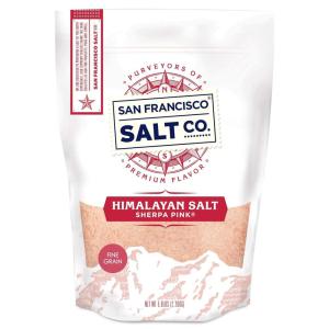 imageSherpa Pink Himalayan Salt  Fine Grain 10 lbs Bulk Bag  AllNatural GlutenFree No Additives  Perfect for Everyday Cooking ampamp Recipes80 Ounce Pack of 1