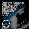 imageEpsoak Sport Epsom Salt for Athletes  Unscented Qty 8 8 oz Pouches